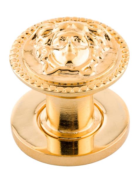 Versace Set of 6 Medusa Cabinet Knobs 